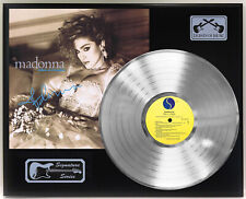 Madonna Like A Virgin Silver LP disco assinatura display comprar usado  Enviando para Brazil