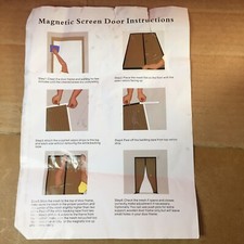 Fiberglass magnetic screen for sale  Las Vegas