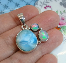 Blue larimar ethiopian for sale  ENFIELD
