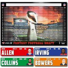 Fantasy football draft for sale  Fort Worth