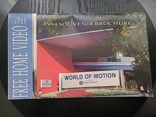 Usado, World Of Motion Epcot Center 1994 GM Brochura Máquina Lean Carro Antigo Parque Temático comprar usado  Enviando para Brazil