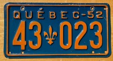 quebec license plate for sale quebec license plate for sale Olalla