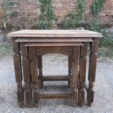 Vintage solid oak for sale  BIGGLESWADE