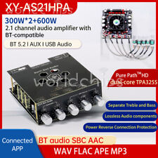 300W*2+600W TPA3255 placa amplificadora digital amplificador de áudio 2.1 canais classe D comprar usado  Enviando para Brazil