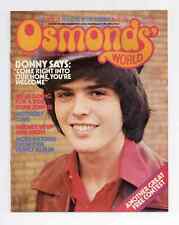 Osmonds magazine august for sale  UK
