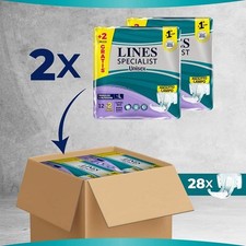 Pieluszka Nietrzymanie moczu dla mężczyzn i kobiet, rozmiar L - Lines Specialist na sprzedaż  PL