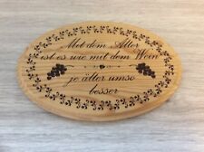 holzschild spruch gebraucht kaufen holzschild spruch gebraucht kaufen Weißenfels