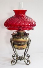Antique brass oil for sale  Golden