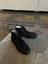 Botas Palladium masculinas tamanho 11 Pampa Hi-Top trabalho com cadarço lona preta França comprar usado  Enviando para Brazil