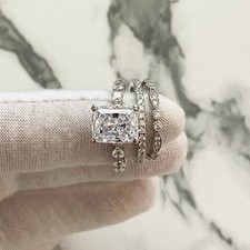 Ctw radiant moissanite for sale  Edison
