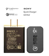 Adaptador de viagem Sony UCH12 carregamento rápido 3.0 para smartphones Xperia, usado comprar usado  Enviando para Brazil