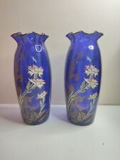 Paire vases verre d'occasion  Montbrison