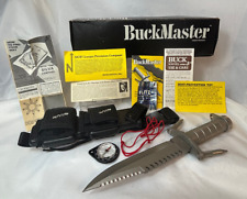 Buck knives buckmaster for sale  White Marsh