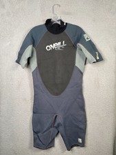 Usado, O'neill Reactor Wetsuit Masculino XL Azul 2MM Zíper Completo Manga Curta Neoprene Surf comprar usado  Enviando para Brazil