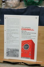 Brochure cissell mfg for sale  Springfield