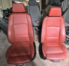 Convertible red leather for sale  Savannah