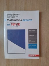 Matematica azzurro seconda usato  Santa Luce