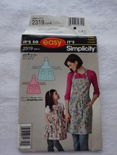 Simplicity 2319 children for sale  ABERTILLERY