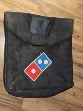 Bolsa de pizza Dominos azul marinho autêntica grande isolada entrega térmica térmica comprar usado  Enviando para Brazil