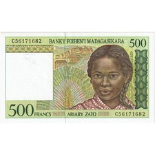 Madagascar 500 francs d'occasion  Lille-