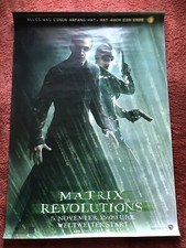 Matrix revolutions kinoplakat gebraucht kaufen  Waldsassen