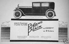 Publicité 1927 véhicule d'occasion  Compiègne
