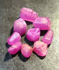 LOTE ÁSPERO DE SAFIRA ROSA 20 CTS RUBI NÃO AQUECIDO NATURAL, usado comprar usado  Enviando para Brazil