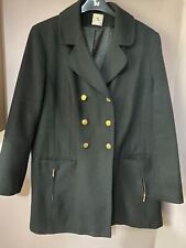 Ladies black coat for sale  CORSHAM