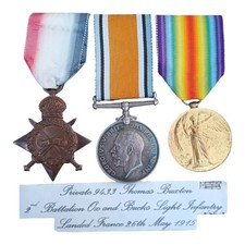 Ww1 trio medals for sale  HALESOWEN