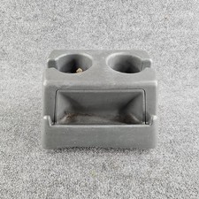 1992-1996 Ford F150 F250 porta-copo banco assento piso console OEM cinza 92 93 94, usado comprar usado  Enviando para Brazil