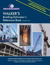 WALKER'S Building Estimator's Reference Book - Paperback - Good segunda mano  Embacar hacia Mexico