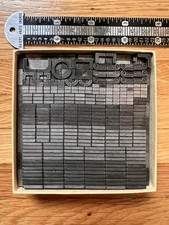 Metal letterpress type for sale  Rochester