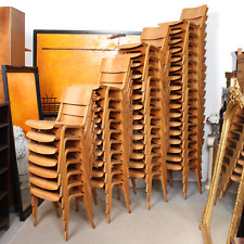 Vintage stacking chairs for sale  Shipping to Ireland