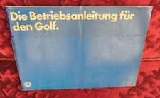 Golf betriebsanleitung 1978 gebraucht kaufen  Twistringen