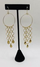 Dangle hoop earrings for sale  Pompano Beach