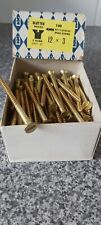 Vintage brass slotted for sale  HENGOED