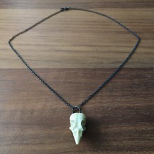 Collier pendentif crane d'occasion  Asnières-sur-Seine