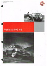 Vauxhall frontera original for sale  ALFRETON
