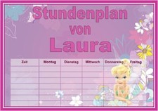 Stundenplan tinkerbell abwisch gebraucht kaufen  Velten