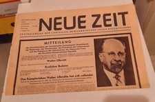 Ddr zeitung zeit gebraucht kaufen  Hamburg