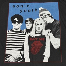 Camiseta SONIC YOUTH Vintage 1990 GOO CONCERT Tamanho L Banda Ponto Único REIMPRESSÃO comprar usado  Enviando para Brazil