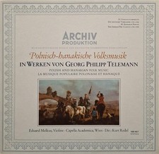 Telemann musica popolare usato  Napoli