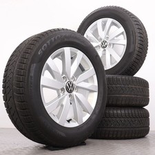 Koła zimowe 16 cali VW Passat 3G B8 Original Alufelgen Aragon zimowe opony DOT23 na sprzedaż  Wysyłka do Poland
