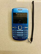 Nokia blue mobile for sale  LONDON