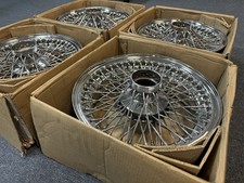 Jaguar chrome wire for sale  STROUD