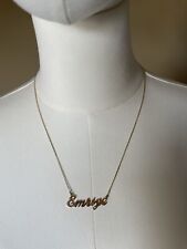 Goldkette karat namenskette gebraucht kaufen  Deutschland