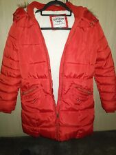 Girls coat red for sale  LONDON
