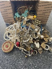 Lote misto de bijuterias 7+ libras sucata hobby reaproveitamento vintage para moderno #3 comprar usado  Enviando para Brazil