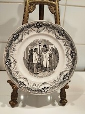 Assiette parlante opaque d'occasion  Gray