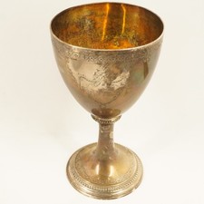 Sterling silver goblet for sale  Cos Cob